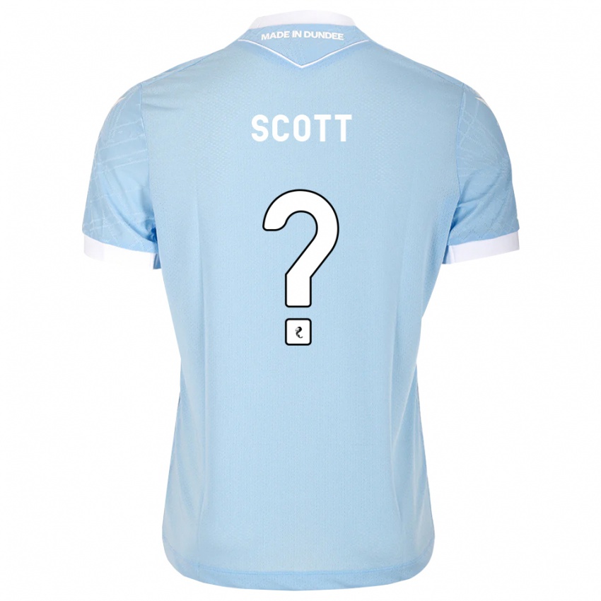 נשים Chase Scott #0 כחול שמיים בהיר לבן הרחק ג'רזי 2026/27 חולצה קצרה