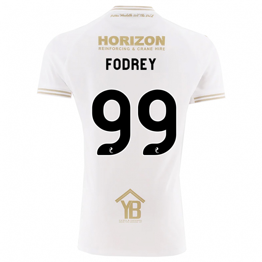ילדים סי ג'יי פודרי #99 חיטה לבנה הרחק ג'רזי 2026/27 חולצה קצרה