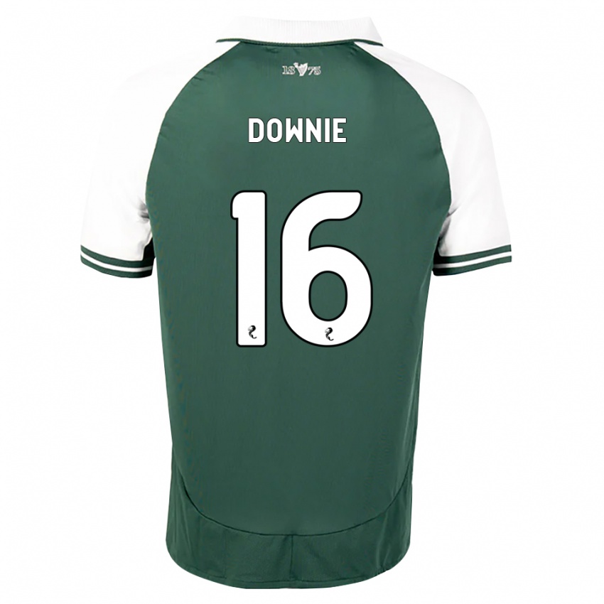 ילדים Reiss Downie #16 ירוק ים לבן ג'רזי ביתית 2026/27 חולצה קצרה
