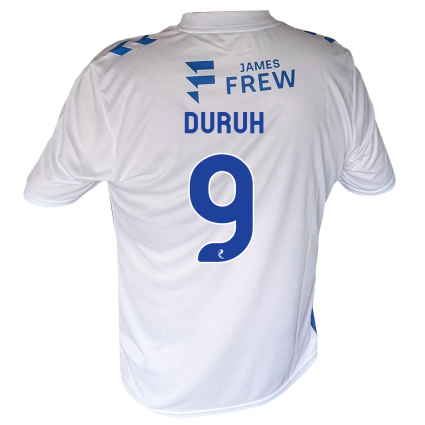 ילדים Samuel Duruh #9 כחול מלכותי לבן ג'רזי ביתית 2026/27 חולצה קצרה