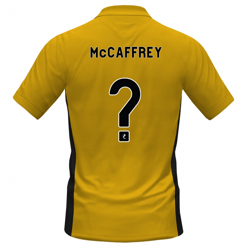 ילדים Matthew Mccaffrey #0 כתום שחור ג'רזי ביתית 2026/27 חולצה קצרה