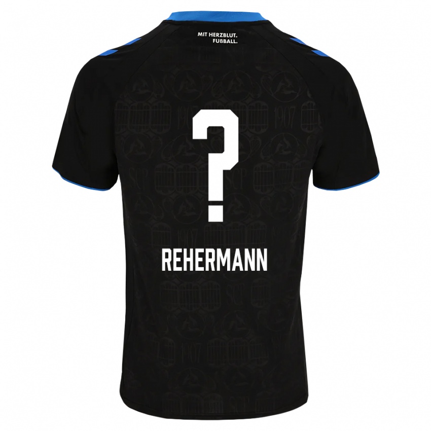 ילדים Romeo Rehermann #0 שחור לבן אדום ג'רזי ביתית 2026/27 חולצה קצרה