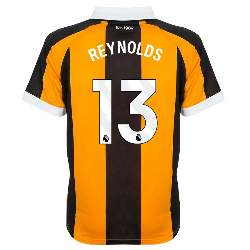 ילדים Kerr Reynolds #13 כתום שחור לבן ג'רזי ביתית 2026/27 חולצה קצרה