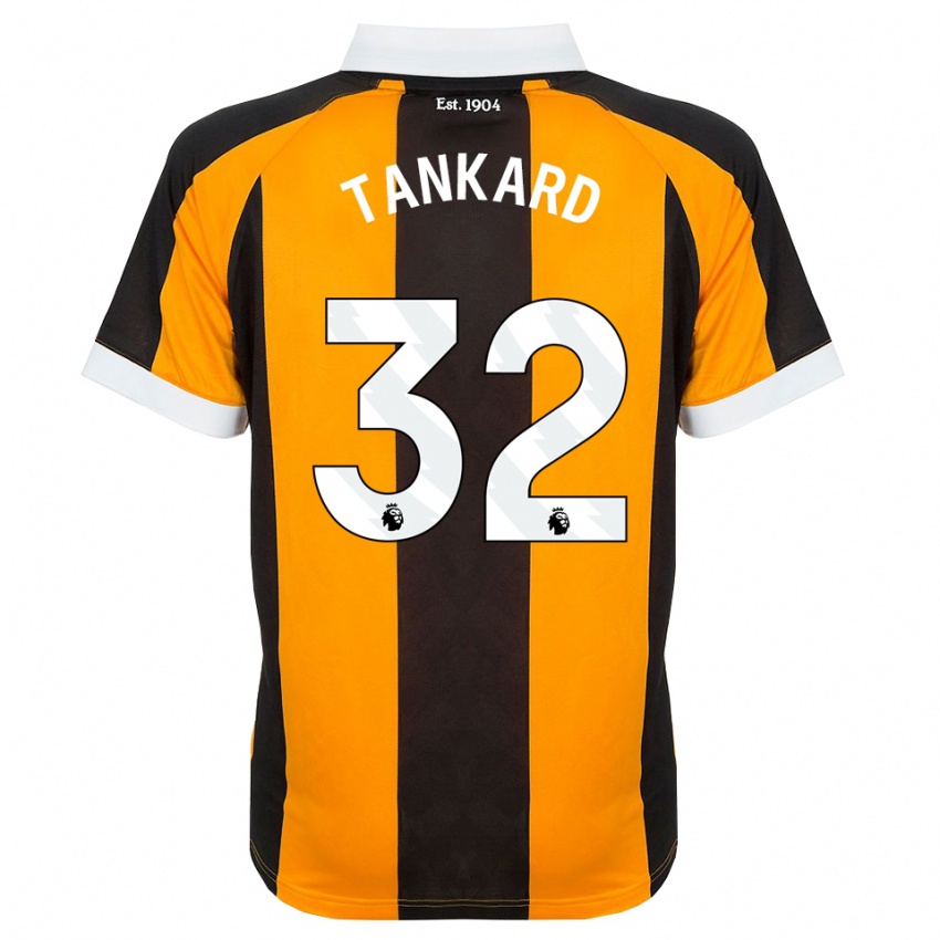ילדים Lily Tankard #32 כתום שחור לבן ג'רזי ביתית 2026/27 חולצה קצרה