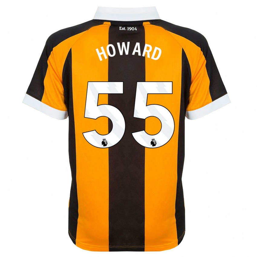 ילדים Archie Howard #55 כתום שחור לבן ג'רזי ביתית 2026/27 חולצה קצרה