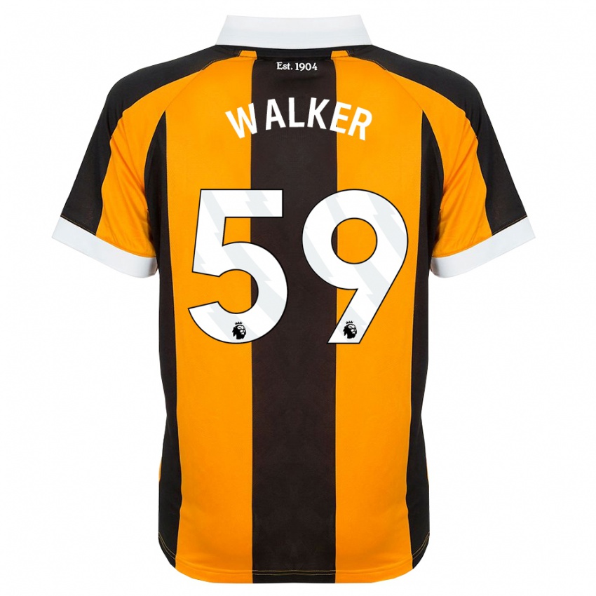 ילדים Coist Walker #59 כתום שחור לבן ג'רזי ביתית 2026/27 חולצה קצרה