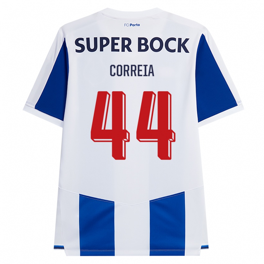 ילדים רומן קורייה #44 כחול לבן אדום ג'רזי ביתית 2026/27 חולצה קצרה