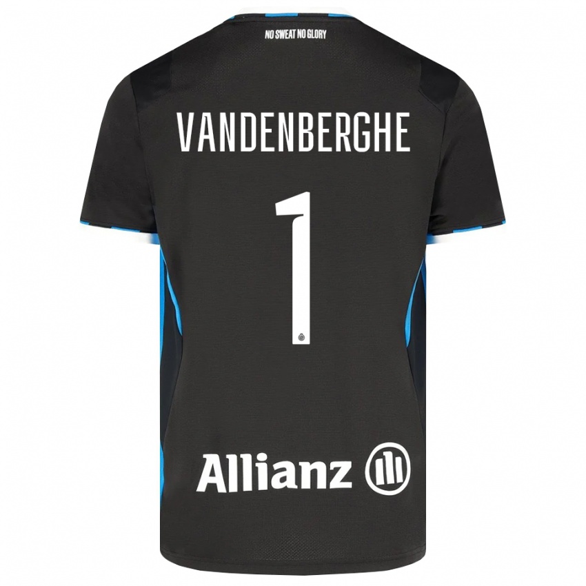 ילדים Xander Vandenberghe #1 שחור אדום כחול ג'רזי ביתית 2026/27 חולצה קצרה