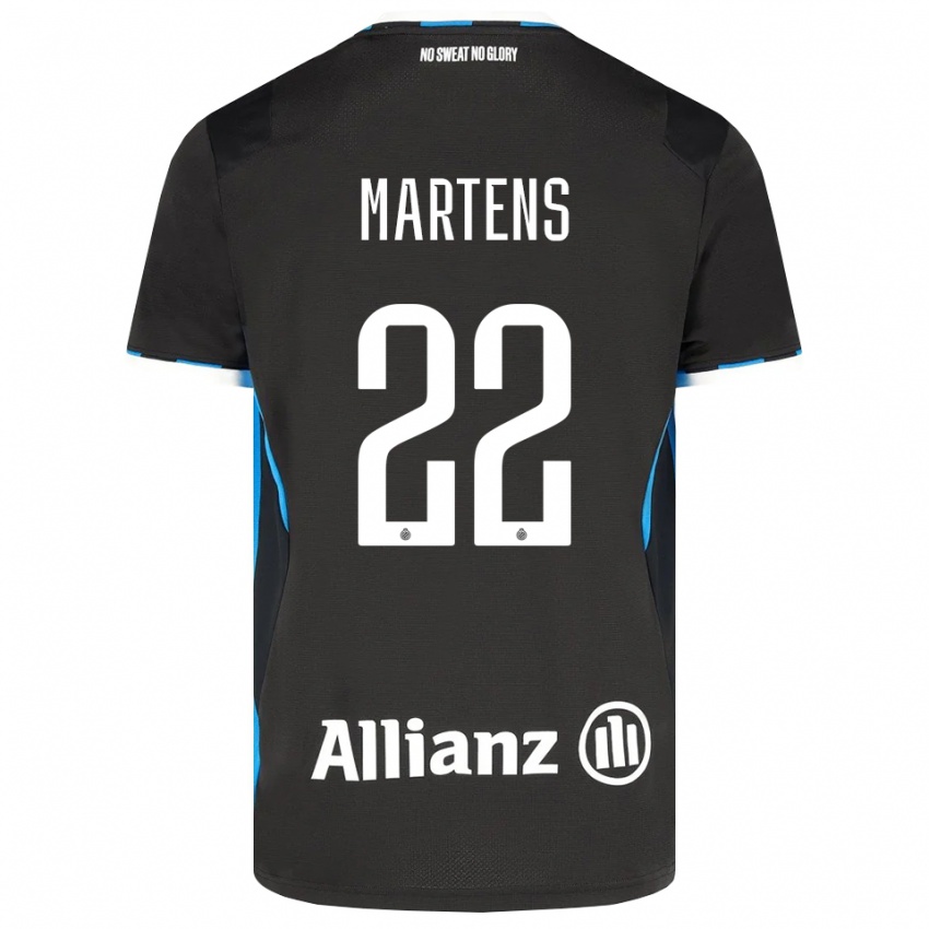 ילדים Quinze Martens #22 שחור אדום כחול ג'רזי ביתית 2026/27 חולצה קצרה
