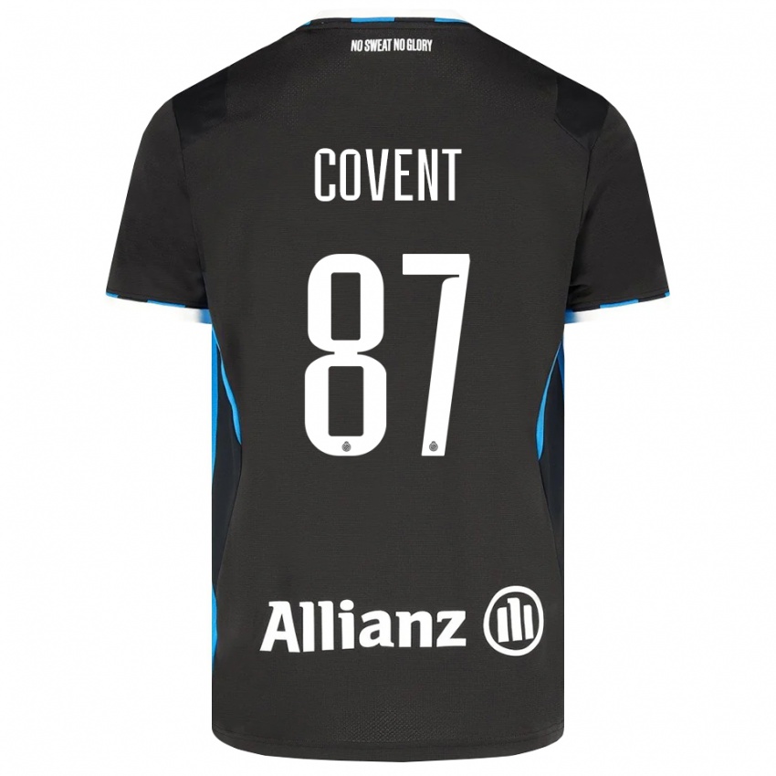 ילדים Jorijn Covent #87 שחור אדום כחול ג'רזי ביתית 2026/27 חולצה קצרה