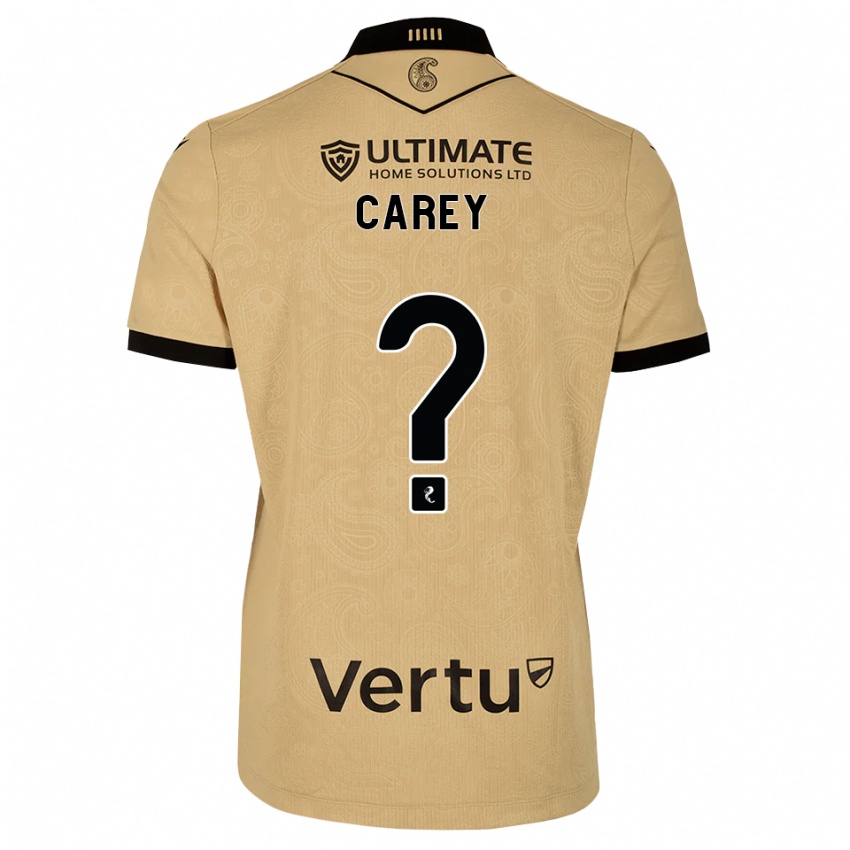 ילדים Owen Carey #0 עץ שחור הרחק ג'רזי 2026/27 חולצה קצרה