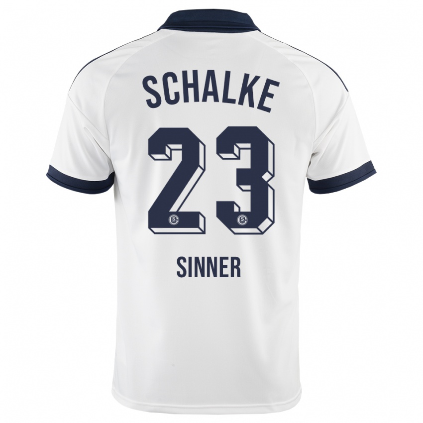 ילדים Tiffany Sinner #23 שחור לבן הרחק ג'רזי 2026/27 חולצה קצרה
