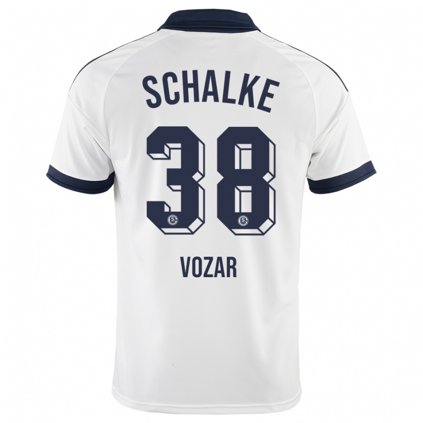 ילדים לוקה ווצר #38 שחור לבן הרחק ג'רזי 2026/27 חולצה קצרה