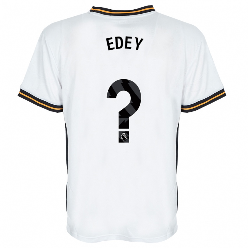 ילדים Alex Edey #0 לבן כתום שחור הרחק ג'רזי 2026/27 חולצה קצרה