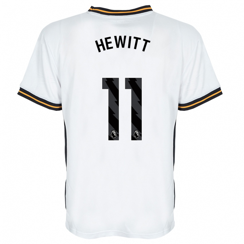 ילדים Stan Hewitt #11 לבן כתום שחור הרחק ג'רזי 2026/27 חולצה קצרה