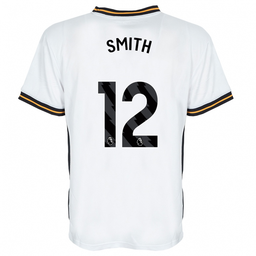 ילדים Emily Smith #12 לבן כתום שחור הרחק ג'רזי 2026/27 חולצה קצרה