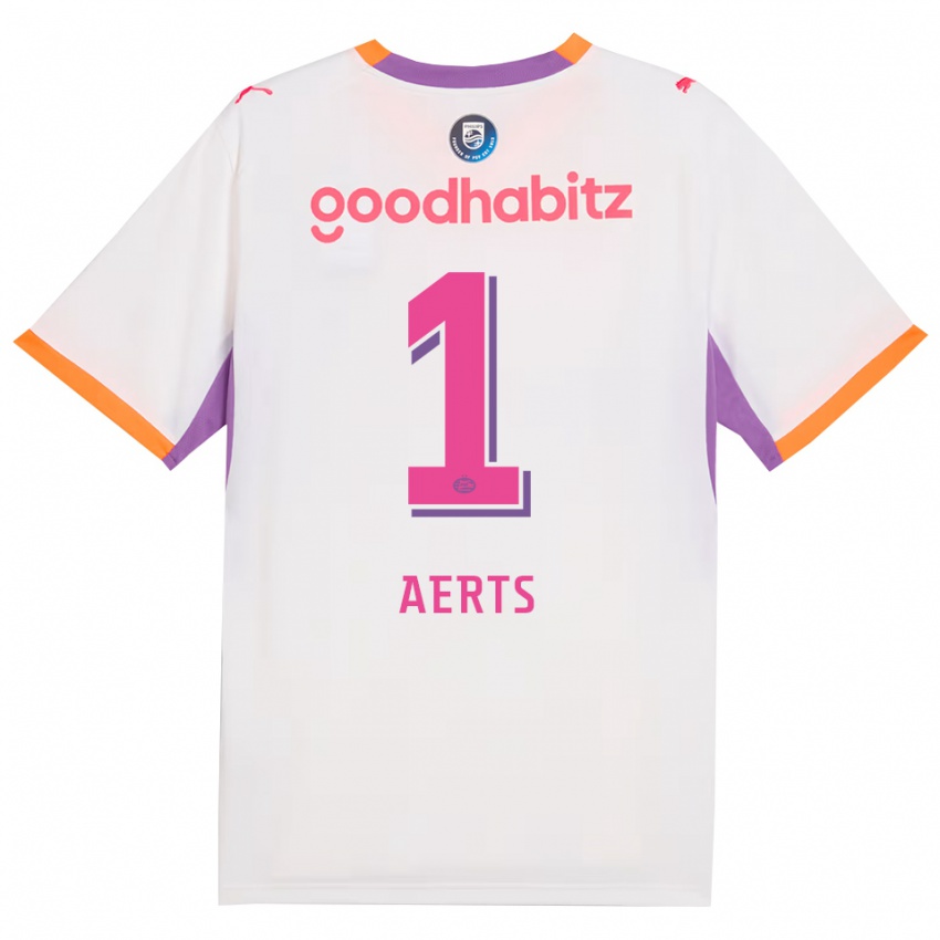 ילדים Jim Aerts #1 לבן סגול כתום הרחק ג'רזי 2026/27 חולצה קצרה