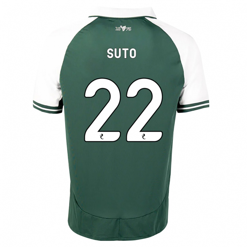גברים Ante Suto #22 ירוק ים לבן ג'רזי ביתית 2026/27 חולצה קצרה