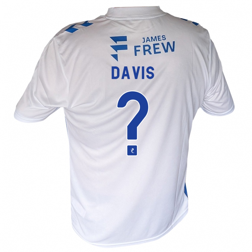 גברים Aaron Davis #0 כחול מלכותי לבן ג'רזי ביתית 2026/27 חולצה קצרה