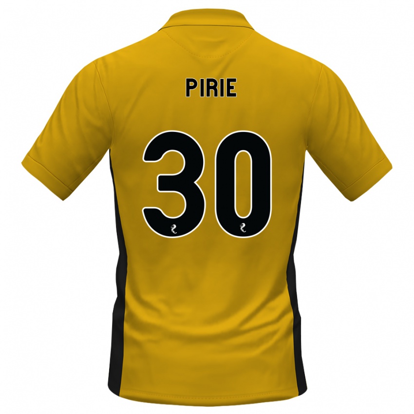 גברים Rachel Pirie #30 כתום שחור ג'רזי ביתית 2026/27 חולצה קצרה