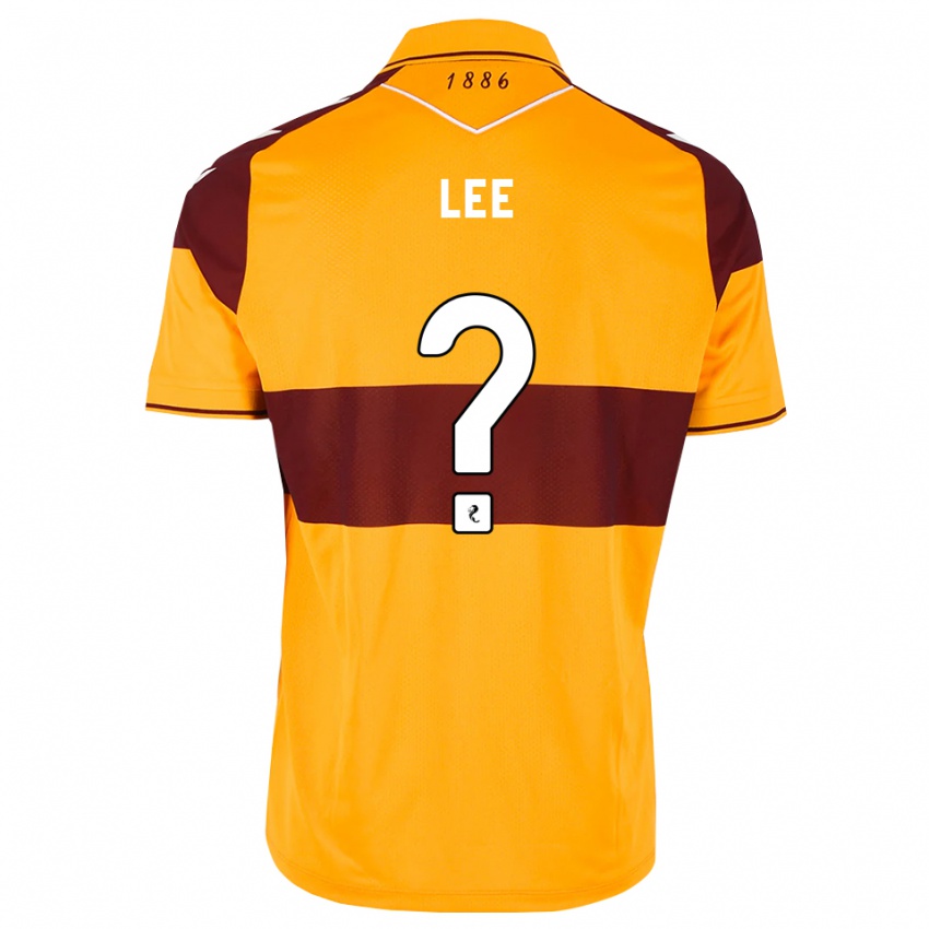 גברים Leo Lee #0 בורדו כתום ג'רזי ביתית 2026/27 חולצה קצרה