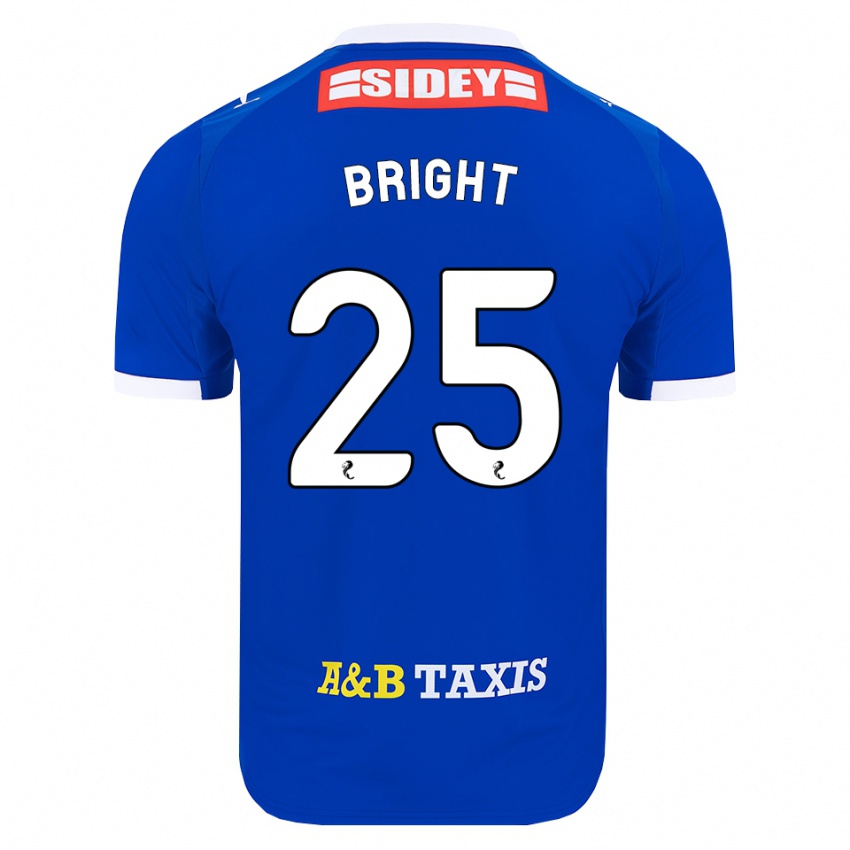 גברים Scott Bright #25 כחול אדום צהוב ג'רזי ביתית 2026/27 חולצה קצרה