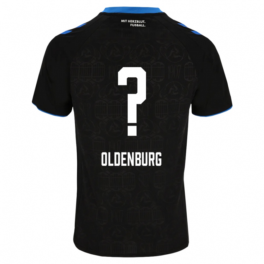 גברים Leon Oldenburg #0 שחור לבן אדום ג'רזי ביתית 2026/27 חולצה קצרה