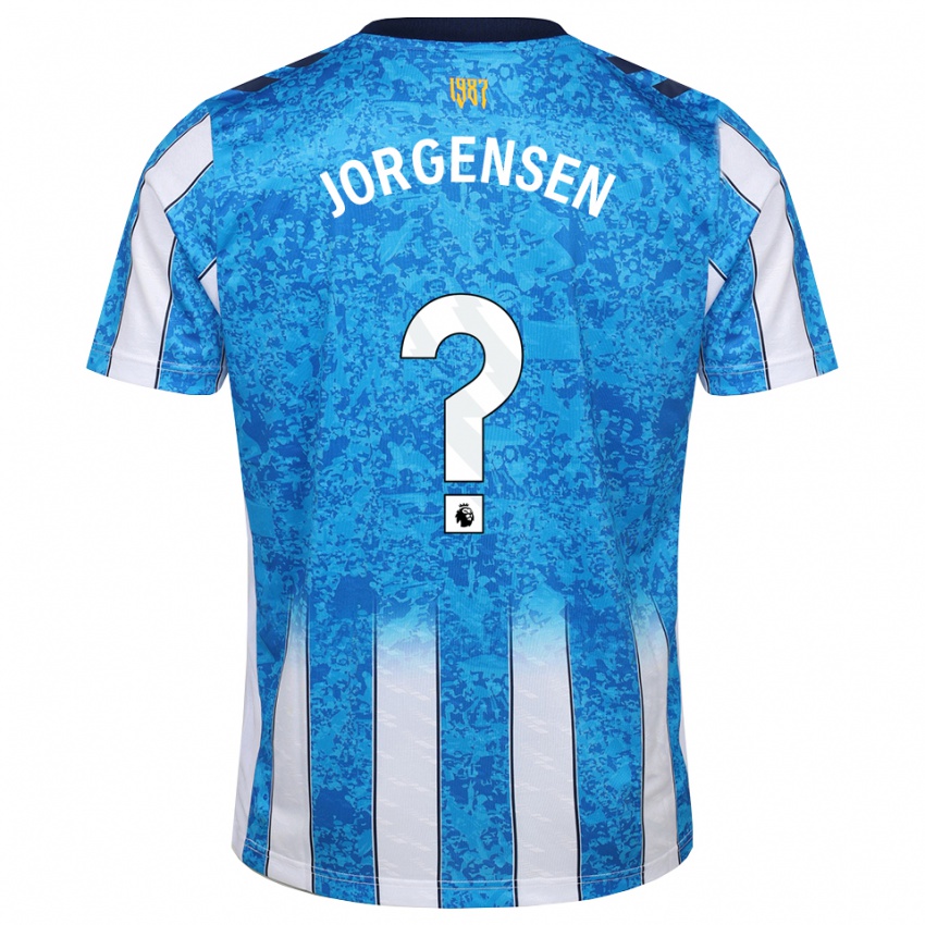 גברים Oscar Jorgensen #0 לבן כחול כתום ג'רזי ביתית 2026/27 חולצה קצרה