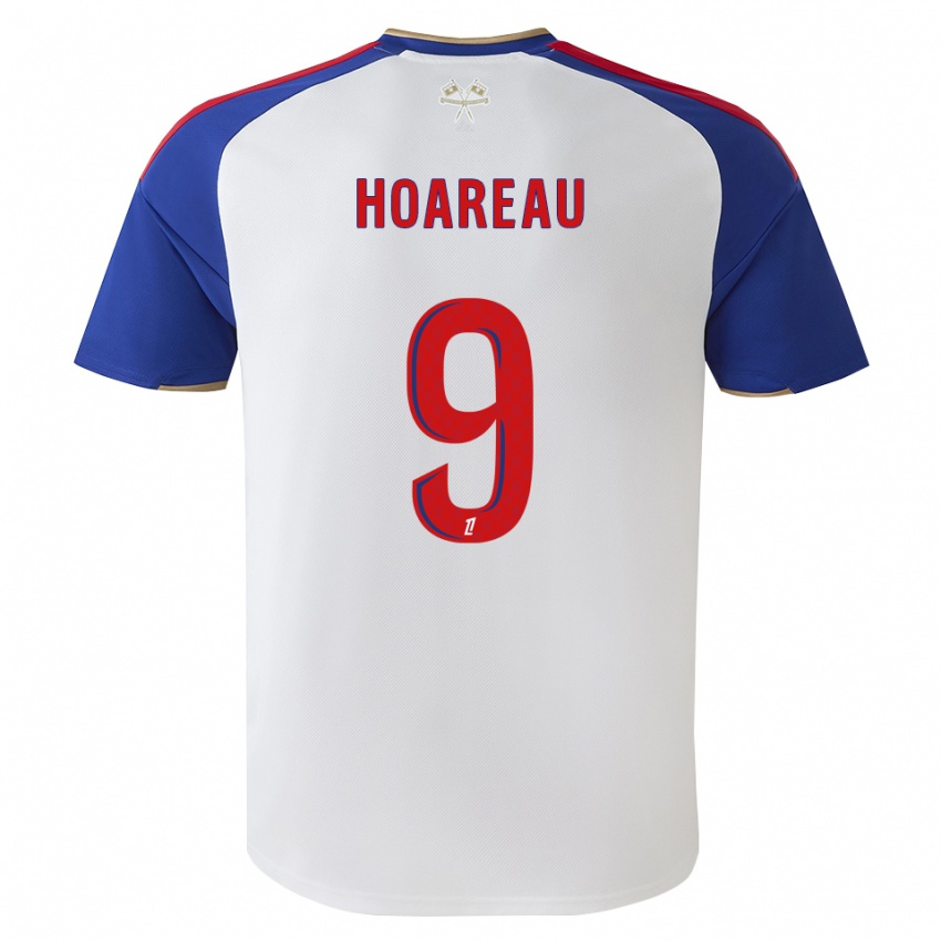 גברים Mathieu Hoareau #9 כחול מלכותי אדום לבן ג'רזי ביתית 2026/27 חולצה קצרה