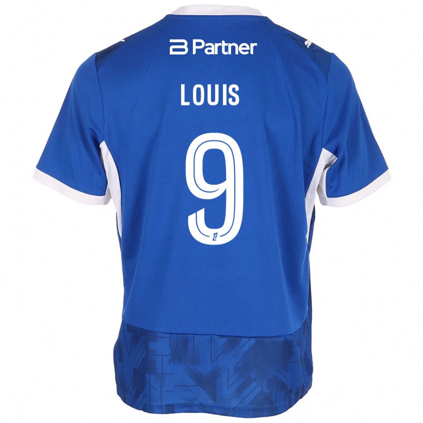 גברים Thémis Louis #9 כחול בינוני לבן ג'רזי ביתית 2026/27 חולצה קצרה