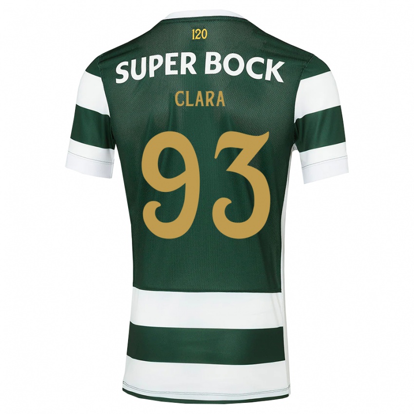 גברים דיוגו קלרה #93 אפור כהה לבן ג'רזי ביתית 2026/27 חולצה קצרה