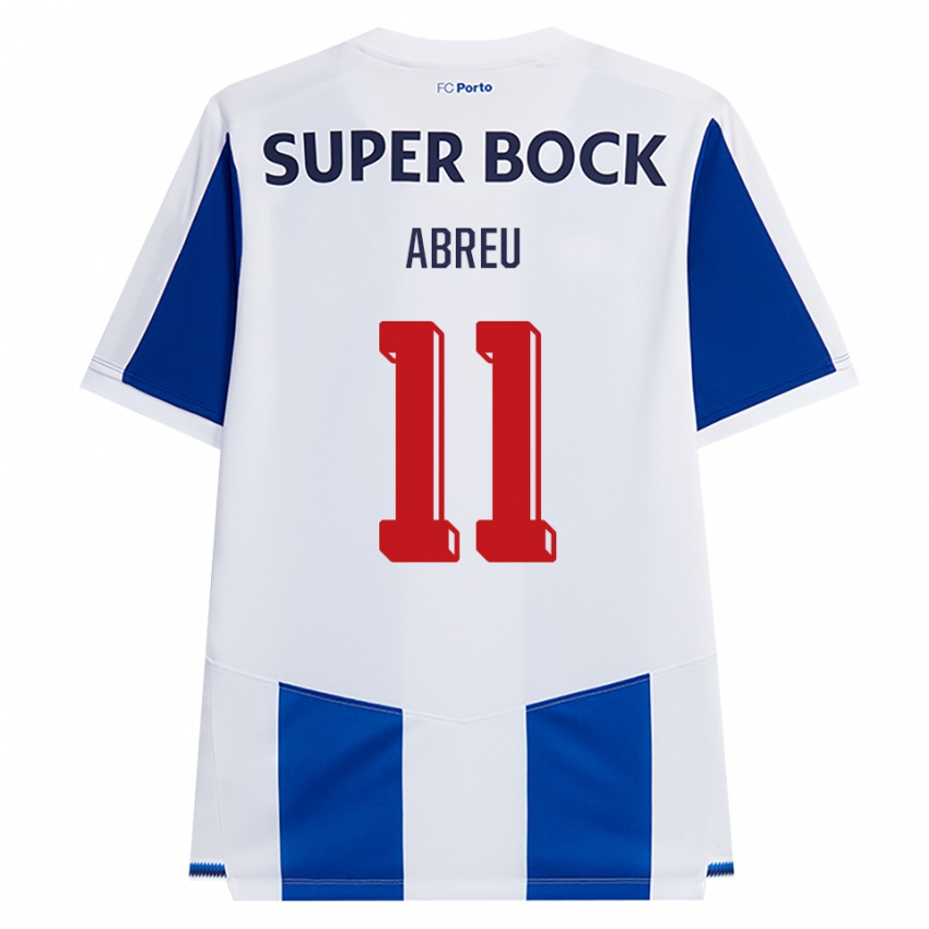גברים João Abreu #11 כחול לבן אדום ג'רזי ביתית 2026/27 חולצה קצרה