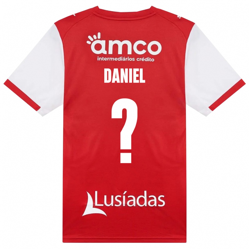 גברים Paulo Daniel #0 לבן אדום שחור ג'רזי ביתית 2026/27 חולצה קצרה