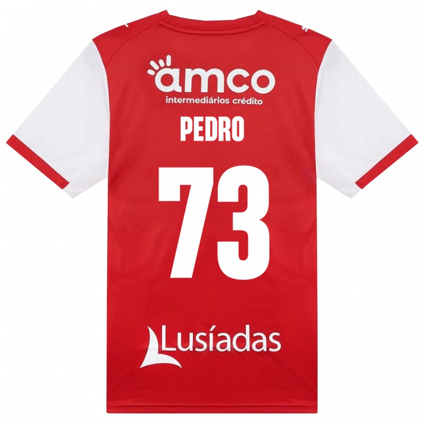 גברים Zé Pedro #73 לבן אדום שחור ג'רזי ביתית 2026/27 חולצה קצרה