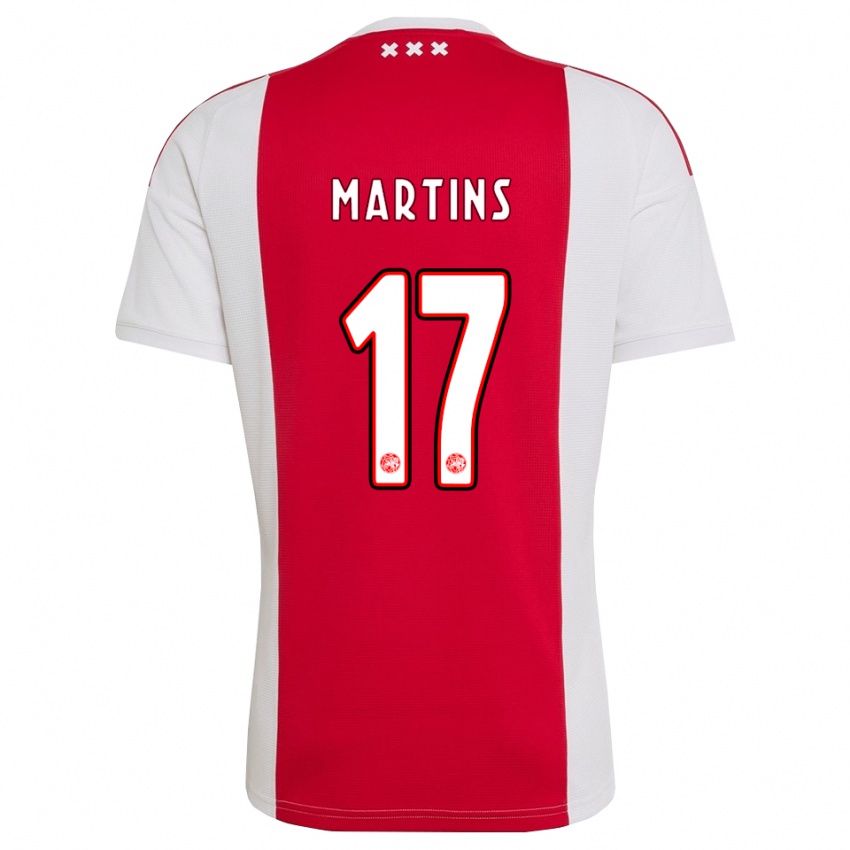 גברים Lilinho Martins #17 אדום לבן צהוב ג'רזי ביתית 2026/27 חולצה קצרה