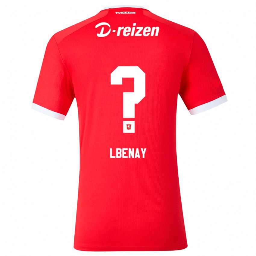 גברים Semir Lbenay #0 אדום לבן ג'רזי ביתית 2026/27 חולצה קצרה