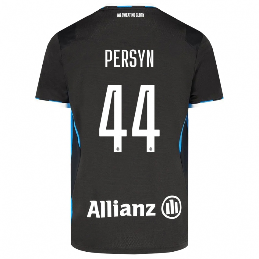 גברים Noor Persyn #44 שחור אדום כחול ג'רזי ביתית 2026/27 חולצה קצרה