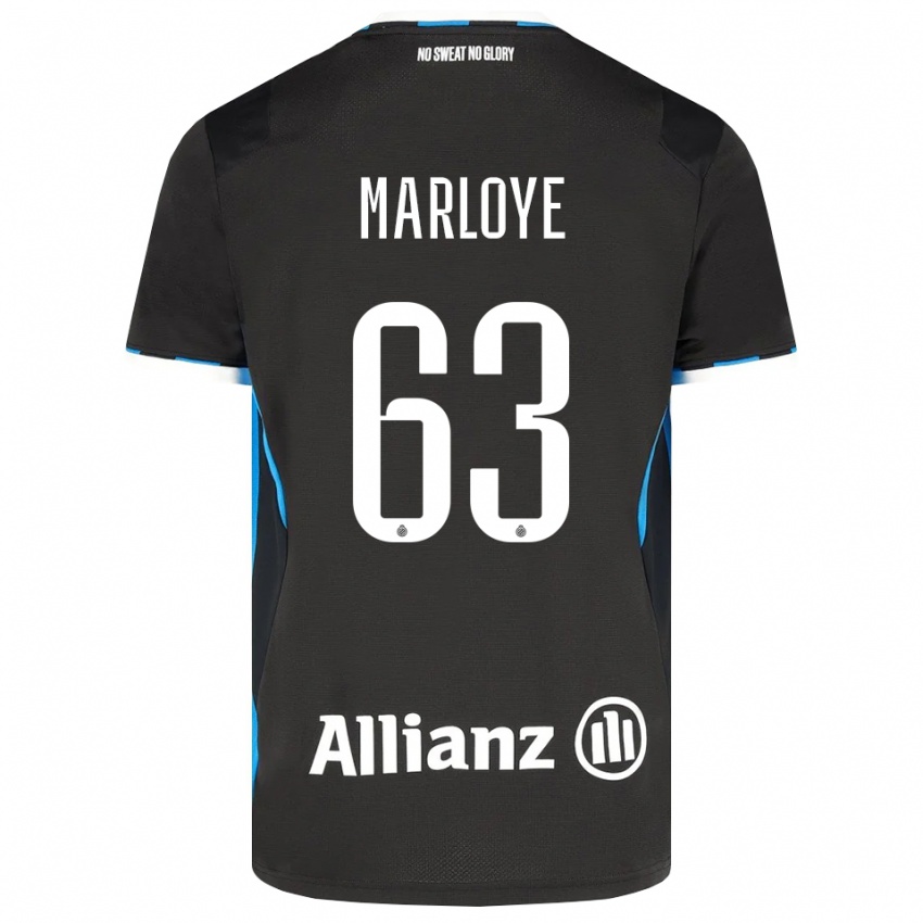 גברים Sacha Marloye #63 שחור אדום כחול ג'רזי ביתית 2026/27 חולצה קצרה