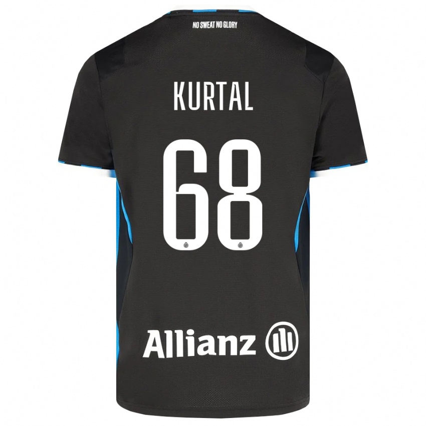 גברים Utku Kurtal #68 שחור אדום כחול ג'רזי ביתית 2026/27 חולצה קצרה