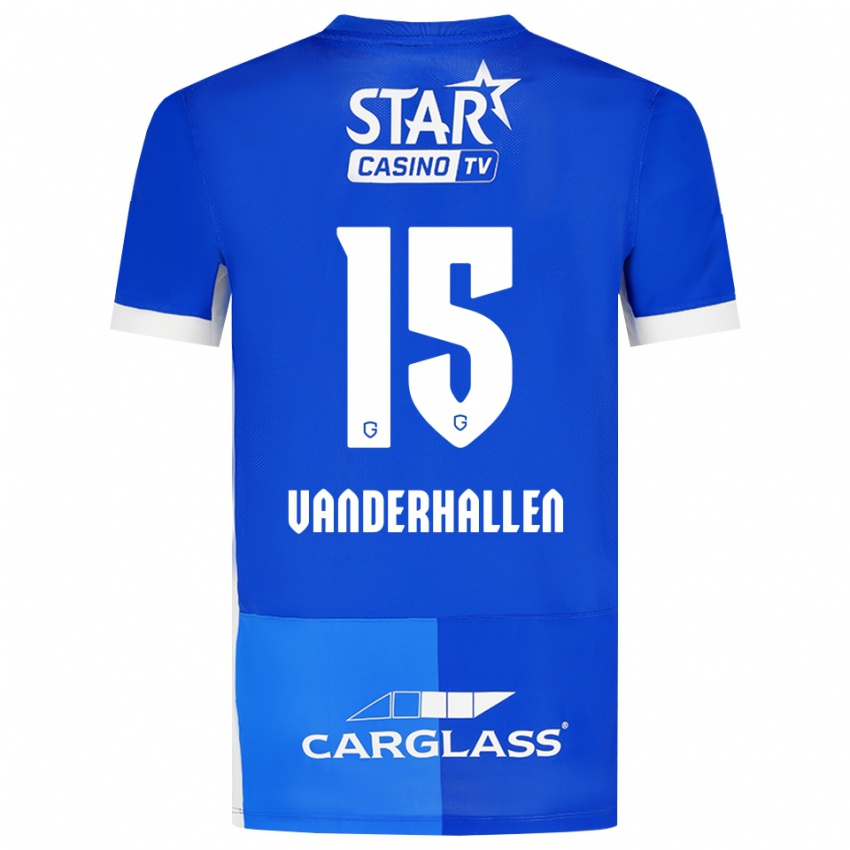 גברים Yari Vanderhallen #15 כחול מדיום כחול רויאל לבן ג'רזי ביתית 2026/27 חולצה קצרה
