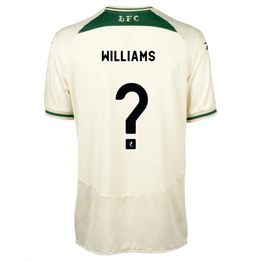 גברים Leyton Williams #0 לבן ירוק יער הרחק ג'רזי 2026/27 חולצה קצרה