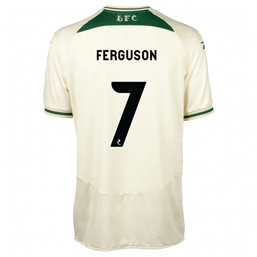 גברים Abbie Ferguson #7 לבן ירוק יער הרחק ג'רזי 2026/27 חולצה קצרה