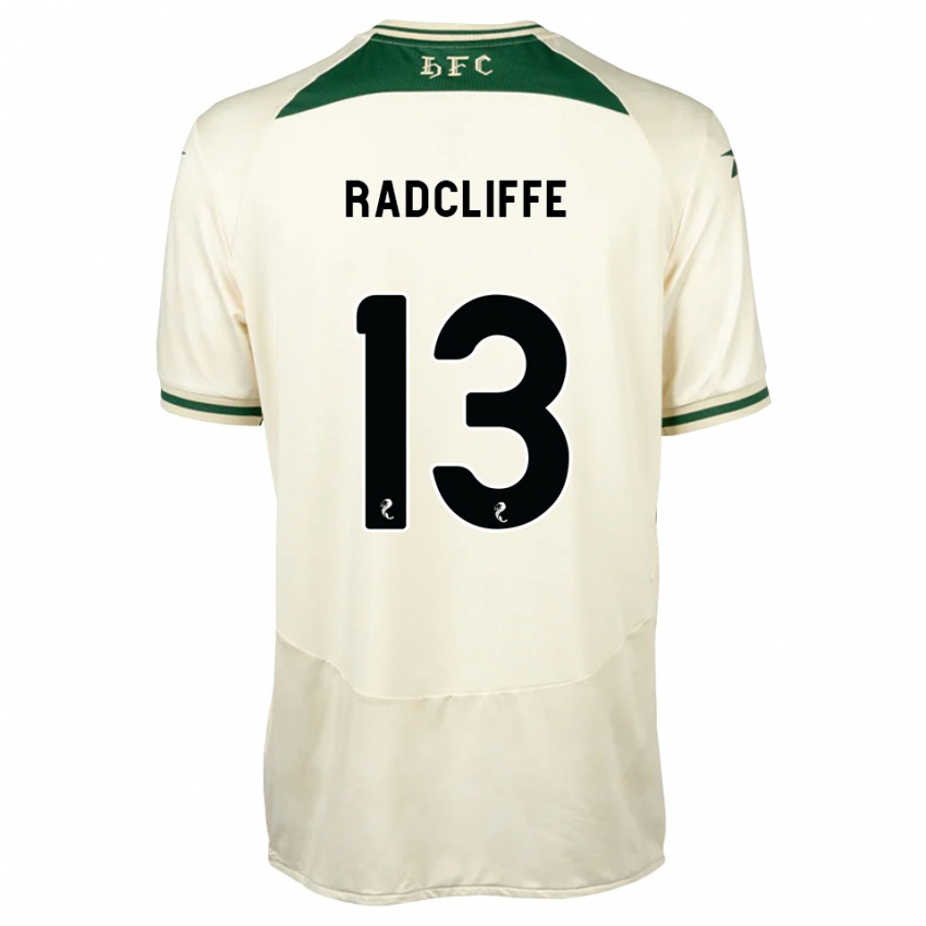 גברים Josh Radcliffe #13 לבן ירוק יער הרחק ג'רזי 2026/27 חולצה קצרה