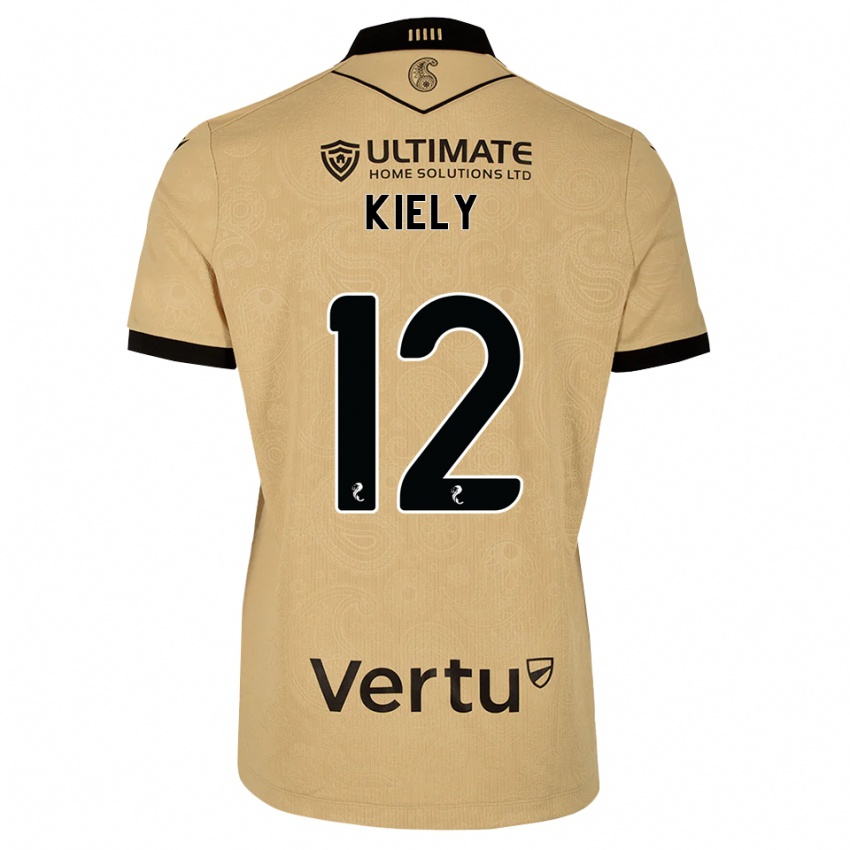 גברים Noel Kiely #12 עץ שחור הרחק ג'רזי 2026/27 חולצה קצרה