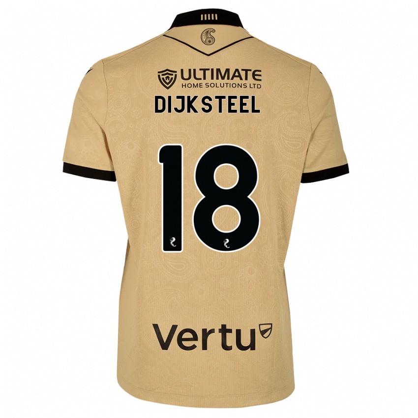 גברים Malik Dijksteel #18 עץ שחור הרחק ג'רזי 2026/27 חולצה קצרה