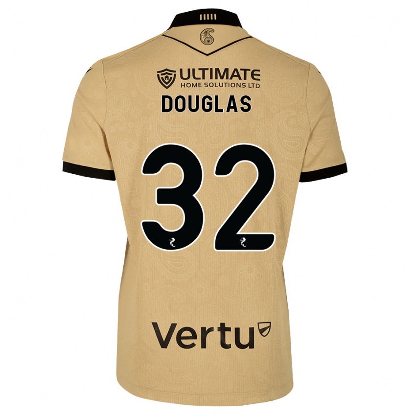 גברים Luke Douglas #32 עץ שחור הרחק ג'רזי 2026/27 חולצה קצרה