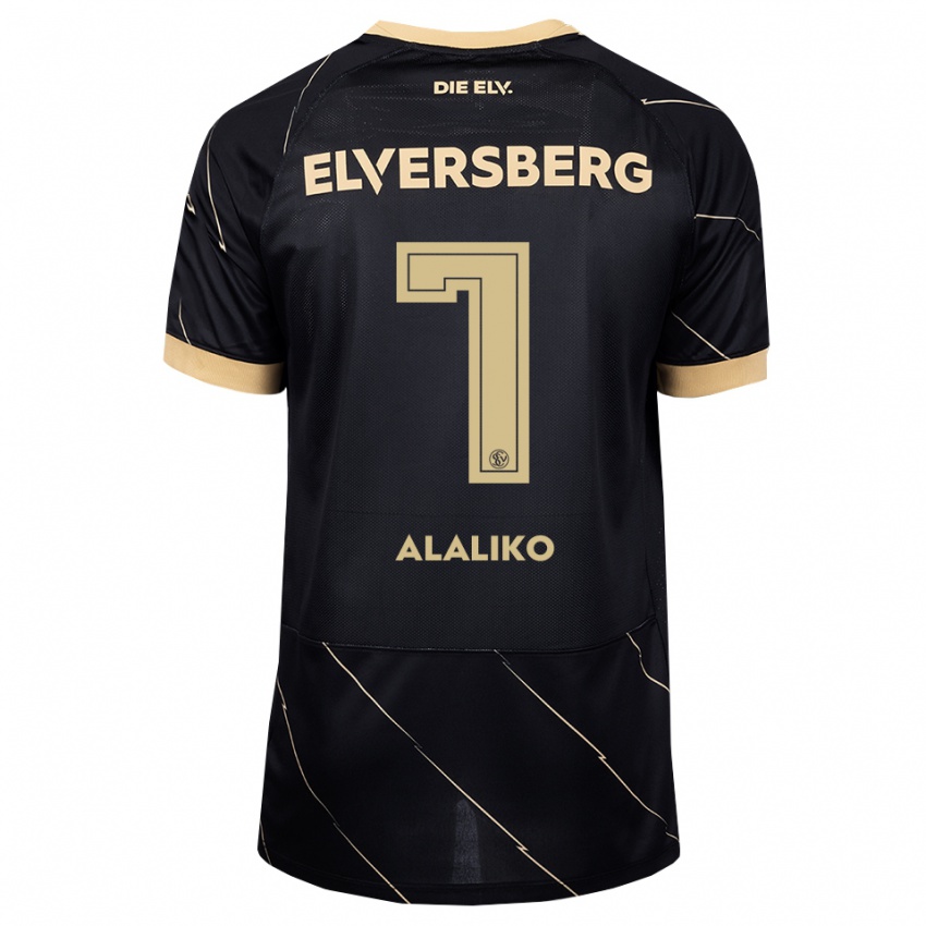גברים Alan Alaliko #7 שחור חום הרחק ג'רזי 2026/27 חולצה קצרה