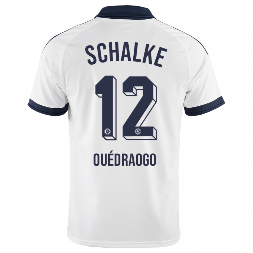 גברים Riyad Ouédraogo #12 שחור לבן הרחק ג'רזי 2026/27 חולצה קצרה