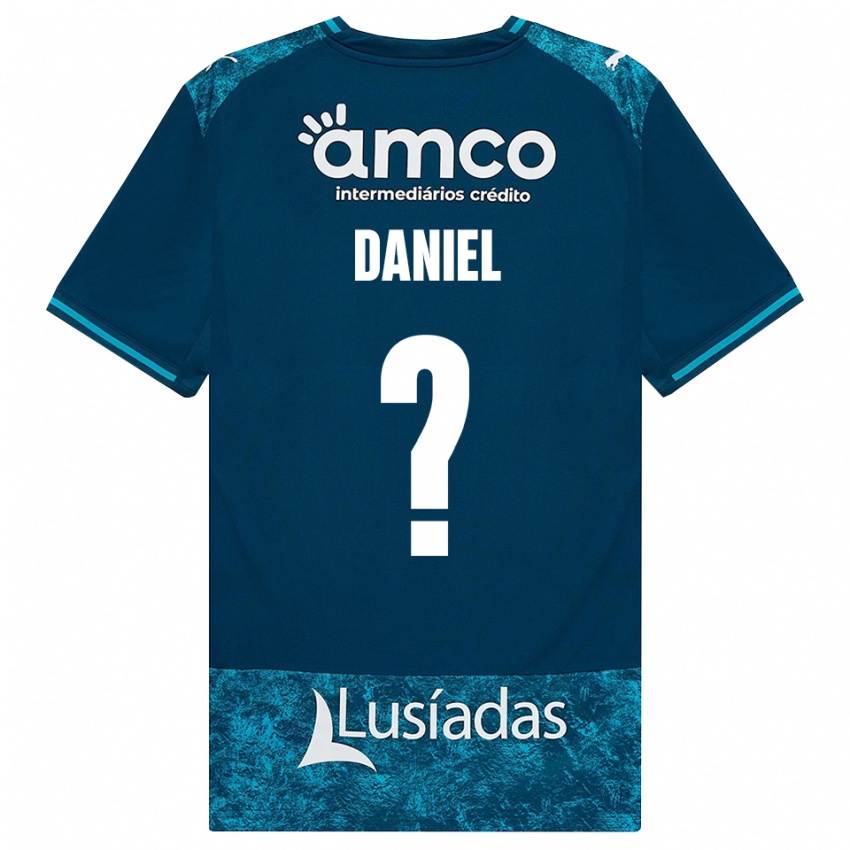גברים Paulo Daniel #0 אפור כהה טורקיז בינוני הרחק ג'רזי 2026/27 חולצה קצרה