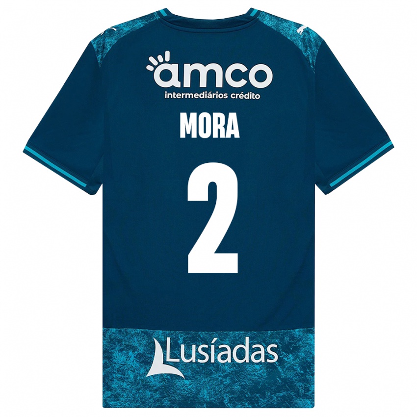 גברים Ziad Mora #2 אפור כהה טורקיז בינוני הרחק ג'רזי 2026/27 חולצה קצרה